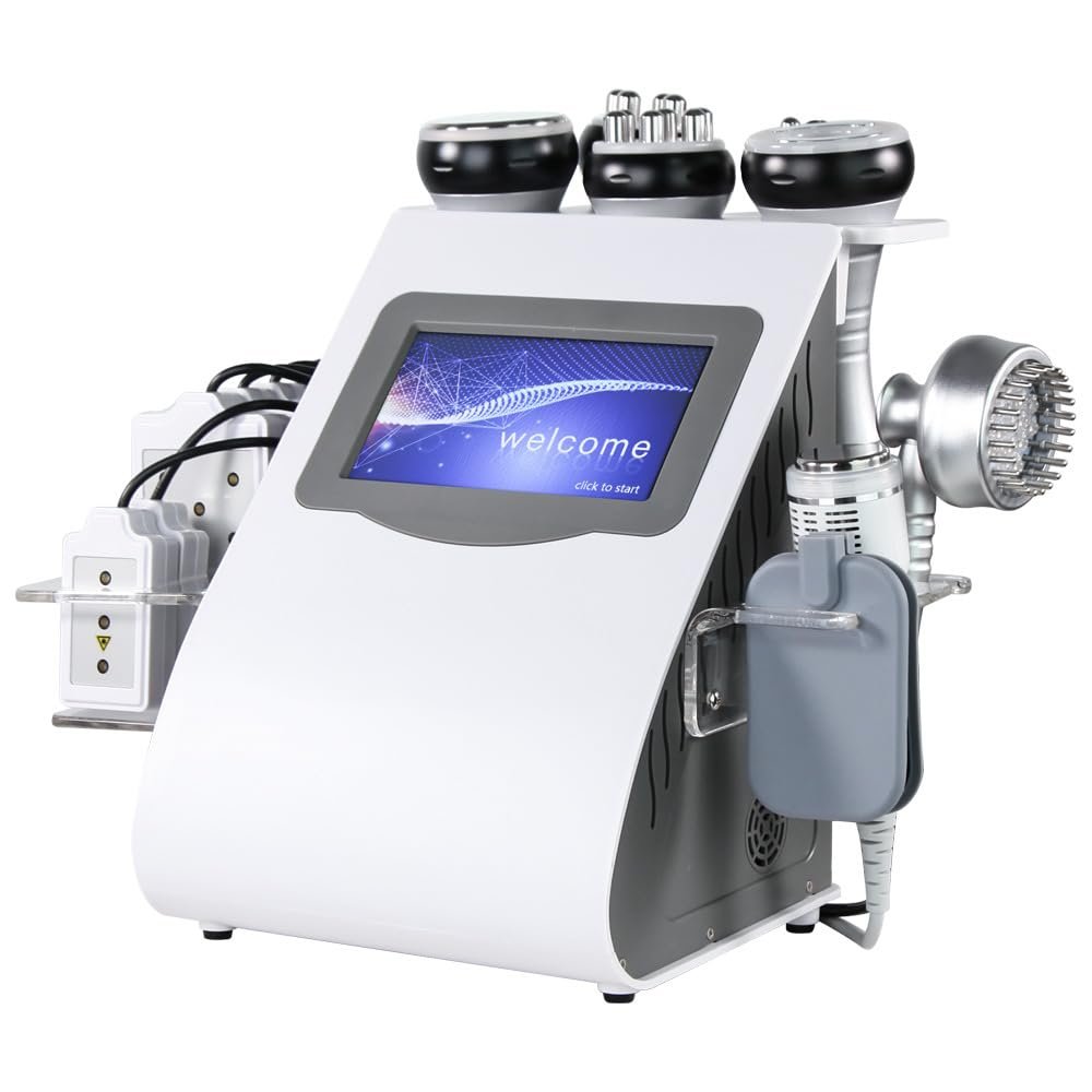 9 Function Handles Facial Beauty Device Home and Beauty Salon Care Equipment for Men and Women Suitable for Belly, Waist, Arm, Leg, Butt