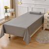 Grey,140 * 200cm,LDLCYCN Waterproof Beauty Bed Sheet Without Hole Reusable Spa Massage Bed Sheet PU Leather Oilproof Spa Bed Cover Spa Linen Massage Bed Table Sheet Couch Cover Sheet view 1