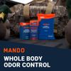 Mando Whole Body Deodorant 3 Piece System - 2.6 oz Smooth Solid Stick, 5.0 oz 4in1 Acidified Cleansing Bar, & 15 ct Deodorant Wipes - Aluminum & Baking Soda Free Odor Control - 3 pc Bundle (Pro Sport) view 2