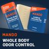 Mando Whole Body Deodorant Two Piece System - 2.6 oz Smooth Solid Stick & 5.0 oz 4 in 1 Acidified Cleansing Bar - Aluminum & Baking Soda Free Odor Control - Doctor Developed - 2 pc Bundle (Pro Sport) view 2