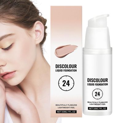 Color Change Foundation | Concealer Make up Foundation for Face,Waterproof Full Coverage Concealer Moisturizing for All Skin Women Teens Birthday Work Dating Travel Vacation