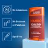 Mando Whole Body Deodorant 3 pc System - 2.6oz Smooth Solid Stick, 5.0oz 4in1 Acidified Cleansing Bar, & 15ct Deodorant Wipes - Aluminum & Baking Soda Free Odor Control - 3 pc Bundle (Bourbon Leather) view 3