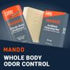 Mando Whole Body Deodorant Two Piece System - 2.6 oz Smooth Solid Stick & 5.0 oz 4 in 1 Acidified Cleansing Bar - Aluminum & Baking Soda Free Odor Control - Doctor Developed - 2 pc Bundle (Mt Fuji) view 2