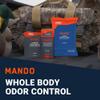 Mando Whole Body Deodorant 3 Piece System - 2.6 oz Smooth Solid Stick, 5.0 oz 4in1 Acidified Cleansing Bar, & 15 ct Deodorant Wipes - Aluminum & Baking Soda Free Odor Control - 3 pc Bundle (Mt Fuji) view 2