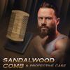 Bossman Sandalwood Comb + 2 Pack MUDstache Mustache Wax Bundle  Wide Tooth Comb for Beard with Strong 24-Hours Hold Taming & Styling Wax view 2