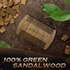 Bossman Sandalwood Comb + 2 Pack MUDstache Mustache Wax Bundle  Wide Tooth Comb for Beard with Strong 24-Hours Hold Taming & Styling Wax view 3
