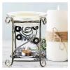 2Pieces Wax Melt Dishes Glass Aromatherapies Trays Warmer Accessories view 4