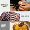 EBIN NEW YORK Braid Formula  2x Honey & Bee's 2/7 oz Bundle With Setting Mousses Strenthening & Shine - Sweet Akmond Oil 2.7oz Frizz Control, Shine-Enhancing, Vegan Formula  Gift Set (3 Items) view 3