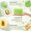 2PCS New Natural Tea Tree Oil Soap, All-Natural Soap for Men & Women, Gently Exfoliates, Cleans Pores, relieves Skin Discomfort & Promotes Fresh Feeling view 4