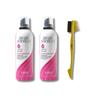 EBIN NEW YORK 5x SETTING MOUSSE MOISTURIZING & SHINE - OLIVE OIL 12.49 oz +24hour Edge Tamer 3-IN-1 Brush & Comb view 1