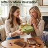 Mothers Day Gift for Mom Wooden Scalp Massager Brush & Comb Set, in Premium Gift-Ready Box Natural Wood Head Massage Tool for Stress Relief, Relaxation & Self Care Gift for Women view 2