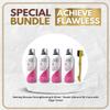EBIN NEW YORK Hair Mousse  4x Setting Mousse Strengthening & Shine with Sweet Almond Oil 12.49 oz Bundle with Edge Tamer 3-IN-1 Brush & Comb Smooth Finish & Frizz Control  Gift Set (5 Items) view 2