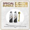 EBIN NEW YORK Hair Mousse  2x Setting Mousse Calming & Shine with Rosemary Mint 12.49 oz Bundle with Edge Tamer 3-IN-1 Brush & Comb Frizz Control, Nourishment & Edge Styling  Gift Set (3 Items) view 2