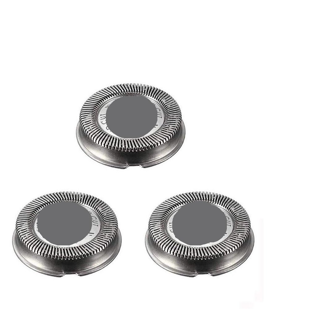 Compatible For PhilipsNorelco HQ3 HQ4 HQ55 HQ56 HQ6900 HQ6868 HQ5812 HQ6874 Razor Blade Replace Shaver Razor Blade Assembly(3Pcs)