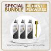 EBIN NEW YORK Hair Mousse  3x Setting Mousse Calming & Shine with Rosemary Mint 12.49 oz Bundle with Edge Tamer 3-IN-1 Brush & Comb Frizz Control, Nourishment & Edge Styling  Gift Set (4 Items) view 2
