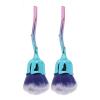 2pcs Nail Dust Brush, Nail Powder Brush with Handle, Soft Nylon for Nail Art, Makeup Powder and Blusher, ABS Material, Ergonomic for Grip view 1