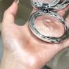 Luxurious single and triple diamond shimmer highlighter set in rose gold and pearly cream shimmer for long-lasting brightening of the face and eyes () (03# Shining Pink Highlight) view 2