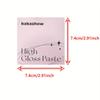 Luxurious single and triple diamond shimmer highlighter set in rose gold and pearly cream shimmer for long-lasting brightening of the face and eyes () (03# Shining Pink Highlight) view 4