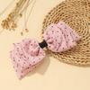 DFWZMQTG Polka dot bow, sweet mesh hairpin, super immortal temperament hair accessory view 4