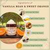 100% Grass-Fed Tallow Balm - (Value Size) Vanilla & Orange with Real Vanilla Beans, Herb-Infused Chamomile & Calendula Moisturizer for Men, Women, Psoriasis, Eczema, Dry Sensitive Skin view 4