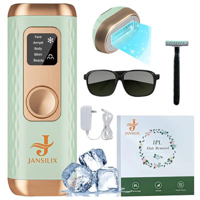 Freezing Point IPL Hair Removal Device Model W-1095 At-Home IPL Hair Remover with 5 Energy Levels and Cooling Function for Face, Arms, Legs & Bikini Area For Women & Men