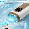 IPL Laser Hair Removal Device- Permanent Facial, Face, Chin, Upper Lip, Legs, Bikini Line, Pubic & Private Area Hair Remover for Women & Men, High Power Laser Device (White) view 2