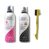 EBIN NEW YORK Hair Mousse  Setting Mousse Calming & Shine w/Rosemary Mint Bundle with Strengthening & Shine w/Sweet Almond Oil 12.49 oz each & Edge Tamer 3-IN-1 Brush & Comb Gift Set (3 Items) view 1