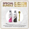 EBIN NEW YORK Hair Mousse  Setting Mousse Calming & Shine w/Rosemary Mint Bundle with Strengthening & Shine w/Sweet Almond Oil 12.49 oz each & Edge Tamer 3-IN-1 Brush & Comb Gift Set (3 Items) view 2