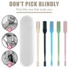 AHHALFFY 3 Pcs 2-in-1 Nasal Hair Trimmer Set, 360 Rotating Double-Sided Nose & Ear Hair Cutter for Men & Women, Portable Nostril Grooming Tool with Soft Cleaning Brush(Cream) view 3