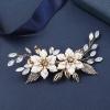 DFWZMQTG Handmade Vintage Hair Clips With Flower For Women's Fashionable Hairstyle Accessories view 4