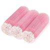 300 Count Micro Applicator Brush, Crystal Pink Micro Swabs, Disposable Eye Lashes Mascara Wands for Eyelash Extension view 1