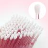 300 Count Micro Applicator Brush, Crystal Pink Micro Swabs, Disposable Eye Lashes Mascara Wands for Eyelash Extension view 4