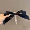 DFWZMQTG Rose Bow Hair ClipSparkling Diamond Tassel ClipElegant Small Fragrant Accessory view 3
