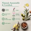 Ancient Greek Remedy Organic Face Moisturizer for Dry Skin - Anti Aging Face & Body Butter Cream - Almond, Jojoba, Olive, Rosehip, Vanilla, Vitamin E Oil. Natural Lotion for Women & Men 3.4 oz view 4