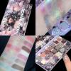 21-Color Eyeshadow Palette, Matte, Shimmer, Metallic Shades, Professional Makeup Kit with Glitter, Long-Lasting Formula view 2