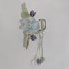 DFWZMQTG Classical Orchid Fringe Grab Clip Back Spoon Hair Headwear Tie Jewelry Shark view 4