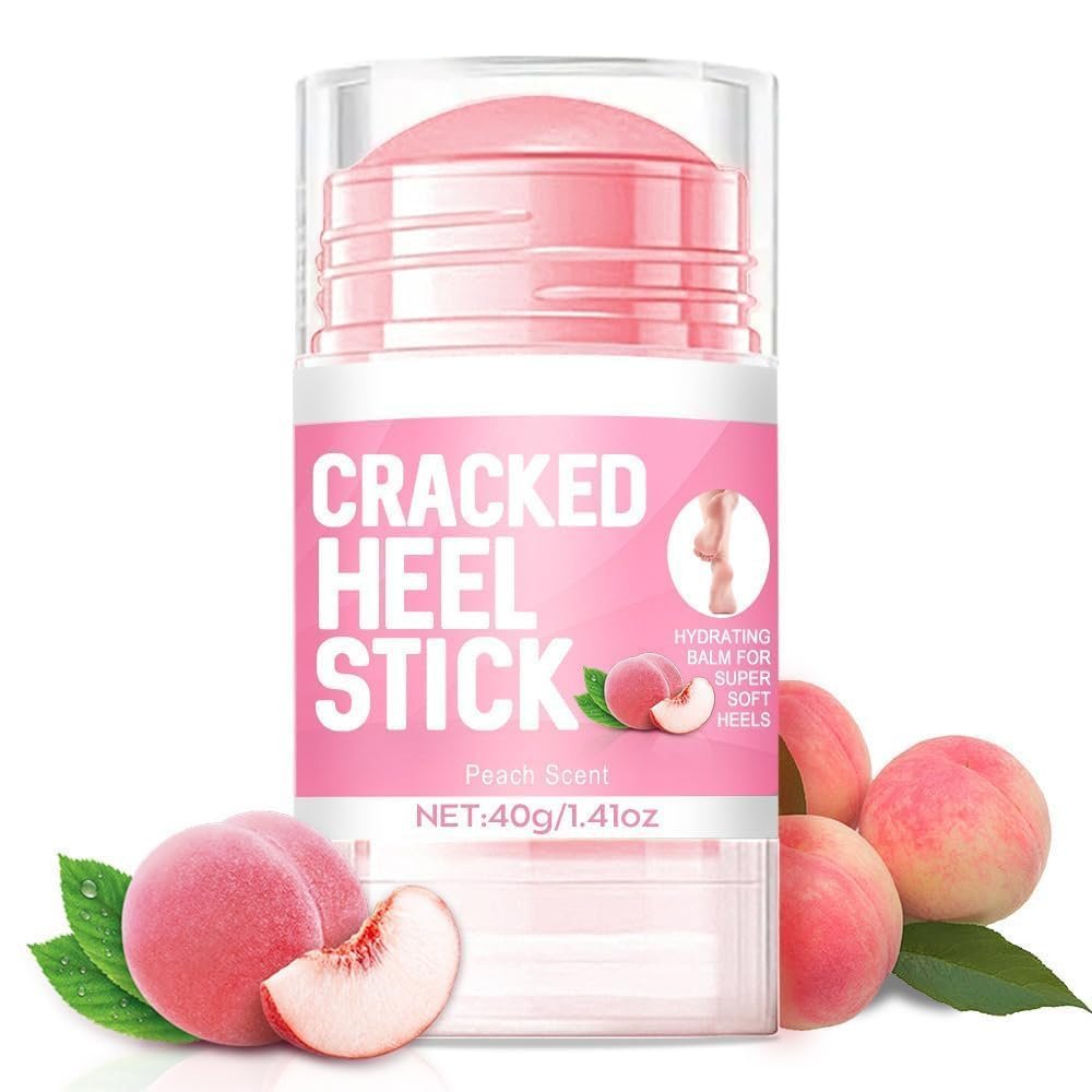 Cracked Heel Repair Foot Cream Roll On 50ml | For Dry & Cracked Heels | With Lactic Acid, Olive Oil & Vitamin E | Helps Repair and Moisturise - 40g.
