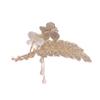 DFWZMQTG Flower Wheat Tassels Tassel Women's Large Size Grab Clip Curly HairShark Hair Accessory view 1