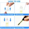AskBed 4 Pack of 0.34 Oz (10ml) Empty Mascara Tube - Refillable, Leak-proof Plastic Mascara Bottles with Eyelash Wand and Labels Included view 4