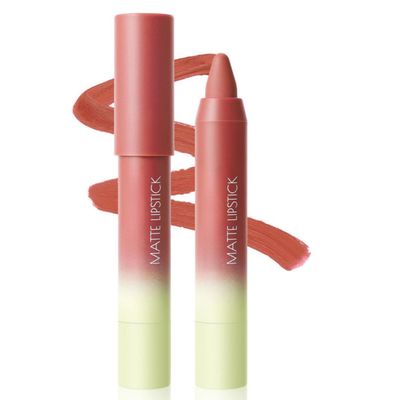 ONarisae 2in1 Lip Liner & Lipstick Combo Matte Longwear Waterproof Lipstick for Women #02