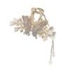 DFWZMQTG Tassel Hair Clip With Back Spoon And Large High-end Shark view 1