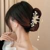 DFWZMQTG Tassel Hair Clip With Back Spoon And Large High-end Shark view 2