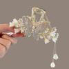 DFWZMQTG Tassel Hair Clip With Back Spoon And Large High-end Shark view 3