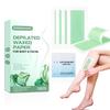 72PCS Wax Strips for Hair Removal - Facial Hair Removal for Women - Waxing Kit for Women, Face, Body, Arms, Legs, Chest, Back view 1