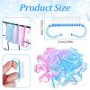 400pcs Handle Grip Nail Brush Bulk,Multicolor Nail Scrubber Brush Nail Cleaning Brush for Toes and Nails Pedicure Scrubbing Tool for Men and Women view 2