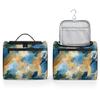 Zestdesign Colorful Camouflage Large Hanging Travel Toiletry Bag for Women Water Resistant Abstract Scrawl Bathroom Cosmetic Makeup Bag with Hanging Hook for Toiletries view 4