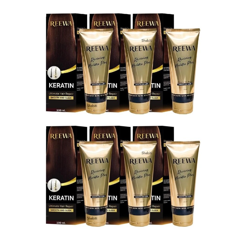 Reviving Keratin Ultimate Hair Smooth and Sleek, 100ml (6 boxes)