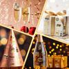 135 Styles New Years Eve Party Supplies, 12 Sheets Glitter New Year Tattoos, 2026 NYE Decorations, Black Gold Silver NYE Party Favors Tattoos Stickers, Holiday Festival Eve Decor view 4