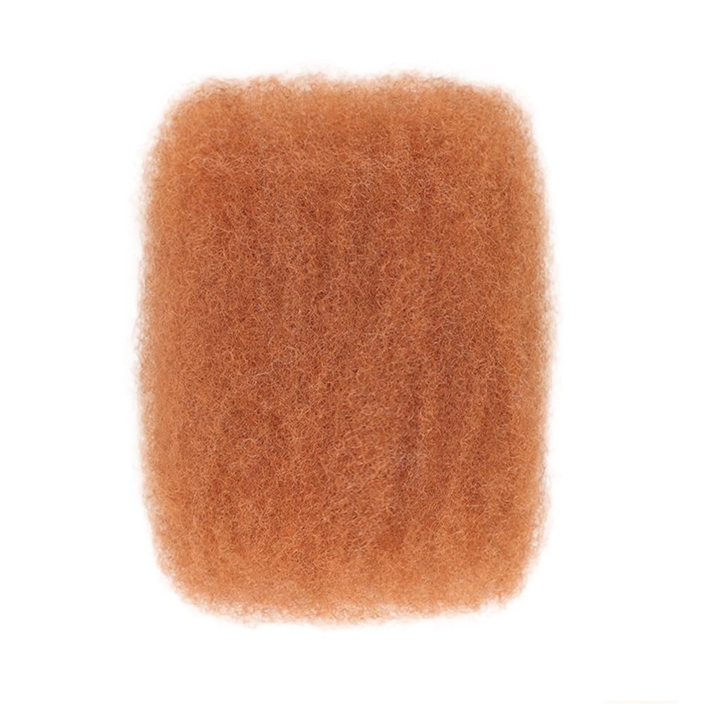 Afro Kinkys Bulk Human Hair 18 Inch 50g/Pack - Afro Kinky-Curly Human Hair Bulk For Mini Twist, Dreadlocks Extensions, Locs Repair & Braiding, 100% Human Hair #30