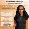 Afro Kinkys Bulk Human Hair 18 Inch 50g/Pack - Afro Kinky-Curly Human Hair Bulk For Mini Twist, Dreadlocks Extensions, Locs Repair & Braiding, 100% Human Hair #30 view 4